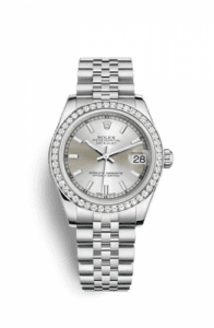 Rolex Datejust 31 Stainless Steel Diamond / Jubilee / Silver 178384-0051