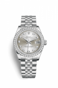 Rolex Datejust 31 Stainless Steel Diamond / Jubilee / Silver - Diamond 178384-0003