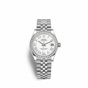 Rolex Datejust 31 Stainless Steel Diamond / Jubilee / White - Roman 278384rbr-0014
