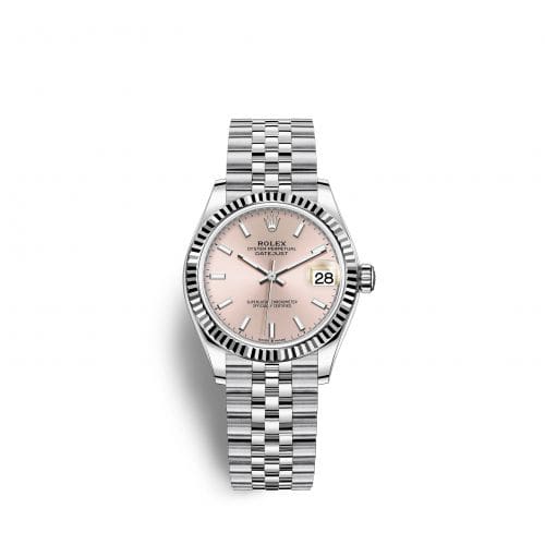 Rolex Datejust 31 Stainless Steel Fluted / Jubilee / Pink 278274-0014