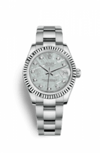 Rolex Datejust 31 Stainless Steel Fluted / Oyster / Meteorite 178274-0059