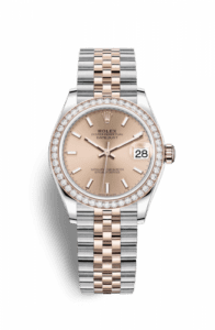 Rolex Datejust 31 Stainless Steel/ Rose Gold / Diamond / Rose / Jubilee 278381rbr-0010
