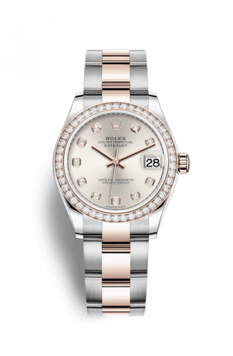 Rolex Datejust 31 Stainless Steel/ Rose Gold / Diamond / Silver - Diamond / Oyster 278381rbr-0015