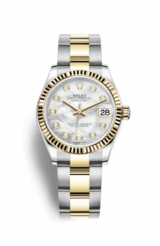 Rolex Datejust 31 Stainless Steel / Yellow Gold / Fluted / MOP / Oyster 278273-0027