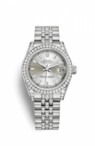 Rolex Datejust 31 White Gold Diamond / Jubilee Diamond / Silver 178159-0049