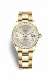 Rolex Datejust 31 Yellow Gold / Diamond / Silver - Roman / Oyster 278288rbr-0019