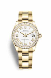 Rolex Datejust 31 Yellow Gold / Diamond / White - Roman / Oyster 278288rbr-0008