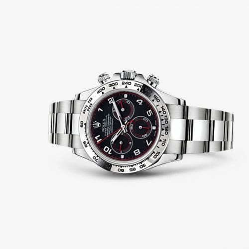 Rolex Daytona White Gold Black Racing 116509-0036