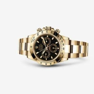 Rolex Daytona Yellow Gold Black 116528-0035