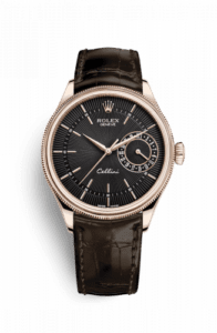 Rolex Cellini Date Everose / Black / Alligator 50515-0010