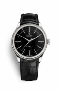 Rolex Cellini Time White Gold / Black / Alligator Black 50509-0006