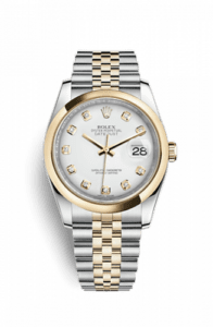 Rolex Datejust 36 Rolesor Yellow Domed / Jubilee / White Diamond 116203-0175
