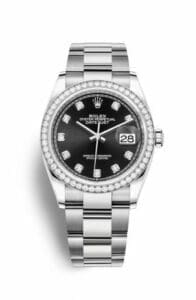 Rolex Datejust 36 Stainless Steel / Diamond / Black-Diamond / Oyster 126284RBR-0020