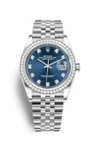 Rolex Datejust 36 Stainless Steel / Diamond / Blue-Diamond / Jubilee 126284RBR-0029