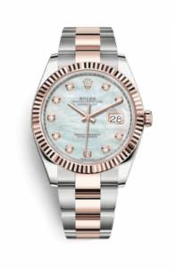 Rolex Datejust 41 Rolesor Everose Fluted / Oyster / MOP 126331-0013