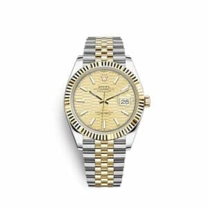 Rolex Datejust 41 Rolesor Yellow - Fluted / Jubilee / Champagne - Fluted 126333-0022