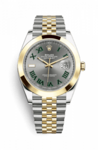 Rolex Datejust 41 Rolesor Yellow Smooth / Jubilee / Slate - Roman 126303-0020