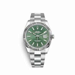 Rolex Datejust 41 Stainless Steel - Fluted / Green - Fluted / Oyster 126334-0029