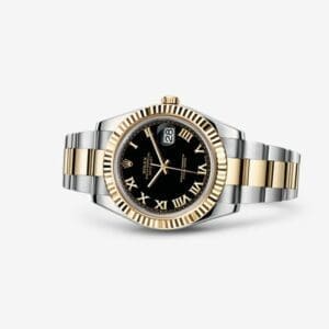 Rolex Datejust II Rolesor Black Roman 116333-0003