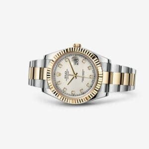 Rolex Datejust II Rolesor Ivory Diamonds 116333-0008