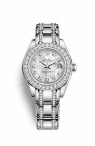 Rolex Datejust Pearlmaster 29 White Gold Diamond / MOP Diamond 80299-0010