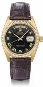 Rolex Day-Date 18038 18038 Black Roman Stone