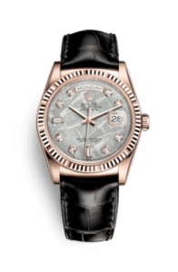 Rolex Day-Date 36 Everose / Strap / Meteorite 118135-0098