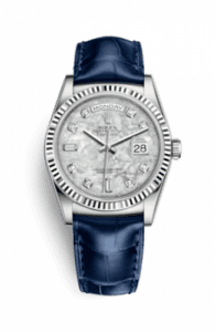 Rolex Day-Date 36 White Gold / Strap / MOP 118139-0090