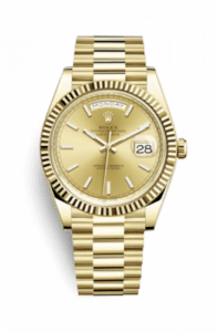 Rolex Day-Date 40 Yellow Gold / Champagne 228238-0003