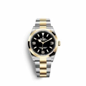 Rolex Explorer 36 Stainless Steel / Yellow Gold 124273-0001