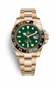 Rolex GMT-Master II Yellow Gold / LN / Green 116718LN-0002