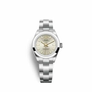 Rolex Oyster Perpetual 28 Stainless Steel / Silver 276200-0001