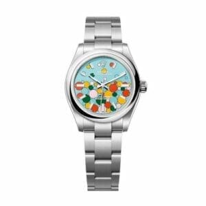 Rolex Oyster Perpetual 31 Stainless Steel / Turquoise Celebration 277200-0010