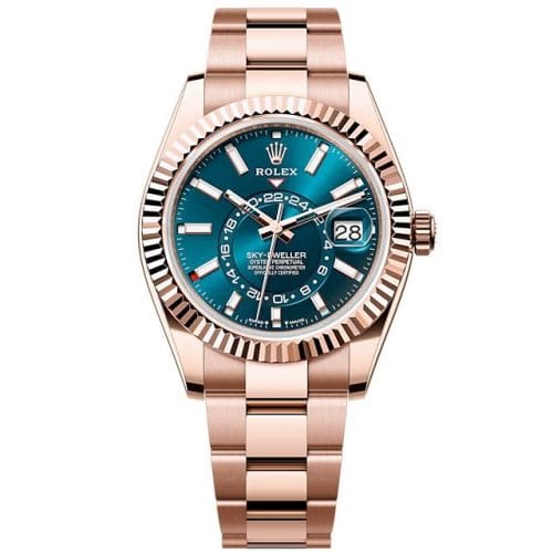 Rolex Sky-Dweller Everose / Blue / Oyster 336935-0001