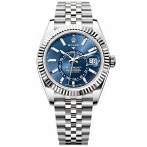 Rolex Sky-Dweller Stainless Steel - White Gold / Blue / Jubilee 336934-0006