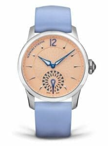 Schwarz Etienne Fiji Floral Seconds Stainless Steel / Salmon WFI15MA08SS04AA