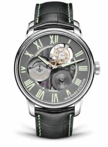 Schwarz Etienne La Chaux-de-Fonds Flying Tourbillon Stainless Steel / Grey WCF09TSE06SS01AA