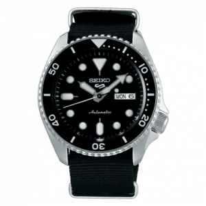 Seiko 5 Sports Sports Style Stainless Steel / Black / NATO SRPD55K3