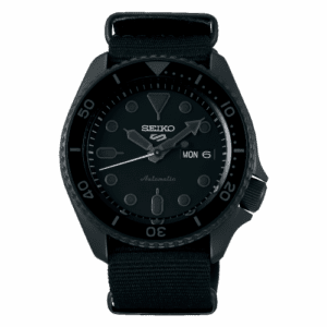 Seiko 5 Sports Street Style Hard Coating / Black - Black / NATO SRPD79K1