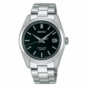 Seiko Mechanical Stainless Stainless Steel / Black / Bracelet SARB033
