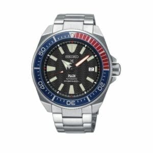 Seiko Prospex Diver Samurai Stainless Steel / Black / Bracelet / Padi SRPB99