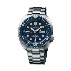 Seiko Prospex Diver Turtle Stainless Steel / Blue / Bracelet SRP773