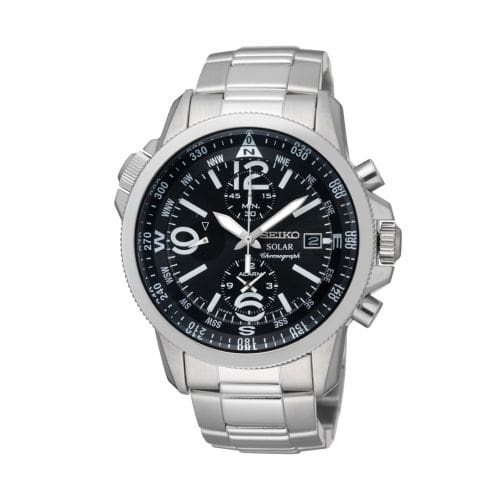 Seiko Prospex Land SSC075P1 Stainless Steel / Black / Bracelet SSC075P1