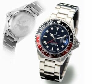Steinhart GMT-Ocean 1 Black Red T0202
