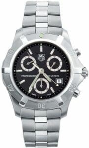 TAG Heuer 2000 Exclusive Chronograph Quartz Stainless Steel / Black CN111F.BA0337