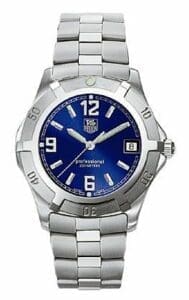 TAG Heuer 2000 Exclusive Quartz Stainless Steel / Blue / Bracelet WN1112.BA0332