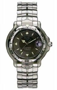 TAG Heuer 6000 Stainless Steel / Grey / Bracelet WH5212.BA0676