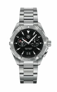 TAG Heuer Aquaracer 300M Alarm 40.5 Stainless Steel / Black / Bracelet WAY111Z.BA0910
