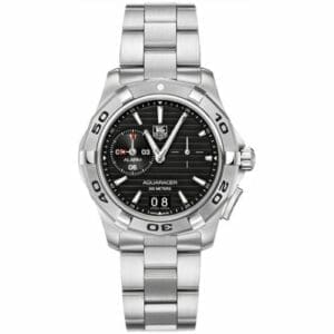 TAG Heuer Aquaracer 300M Alarm 41 Stainless Steel / Black / Bracelet WAP111Z.BA0831