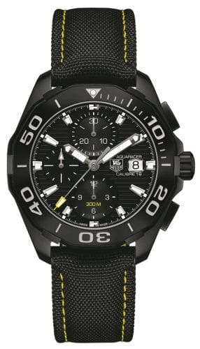 Tag Heuer Aquaracer PVD Black Dial Watch for Men - CAY218A.FC6361 main image 1